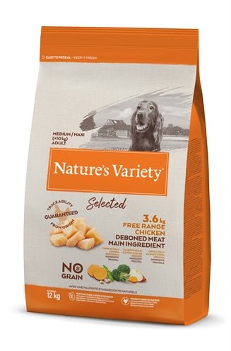 Natures Variety Selected Adult Medium Free Range Chicken - Best4pets.nl