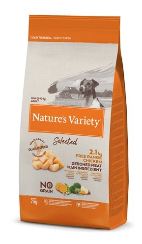 Natures Variety Selected Adult Mini Free Range Chicken - Best4pets.nl