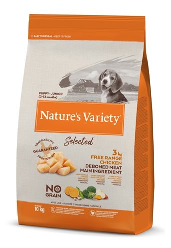 Natures Variety Selected Junior Free Range Chicken - Best4pets.nl