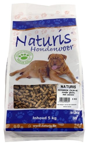 Naturis Brok Geperst High Energy Zalm - Best4pets.nl