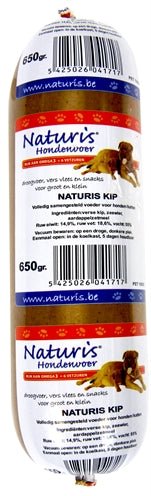 Naturis Houdbaar Kip 650 GR - Best4pets.nl