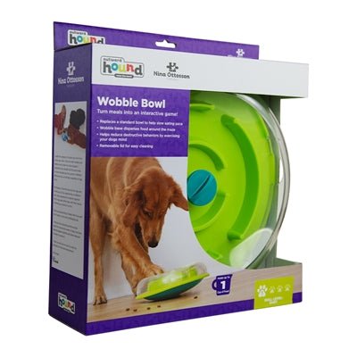 Nina Ottosson Wobble Bowl Groen 30X30X9 CM - Best4pets.nl