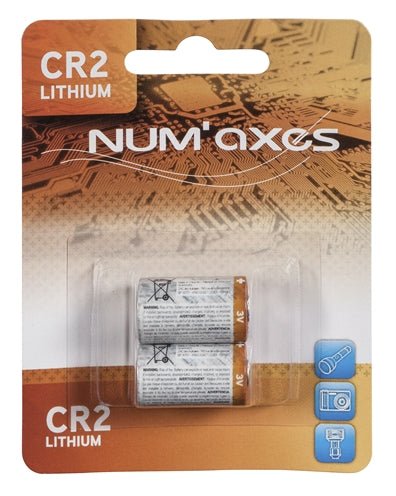 Numaxes Lithium Batterij Cr2 3V 2 ST - Best4pets.nl