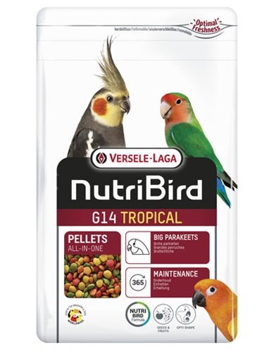 Nutribird Tropical G14 Onderhoudsvoeder 1 KG - Best4pets.nl