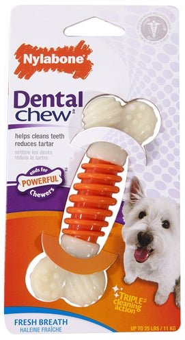 Nylabone Dental Chew Baconsmaak TOT 11 KG - Best4pets.nl