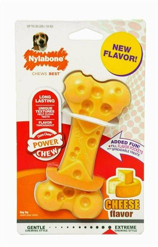 Nylabone Dura Chew Cheese Bone - Best4pets.nl