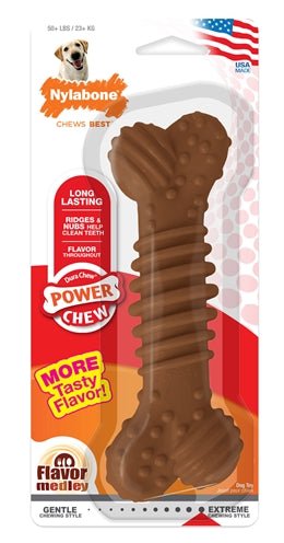 Nylabone Dura Chew Textured Bone Medleysmaak VANAF 23 KG 19X6,5X4 CM - Best4pets.nl