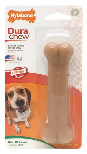 Nylabone Dura Chew Voor Harde Bijters Baconsmaak - Best4pets.nl