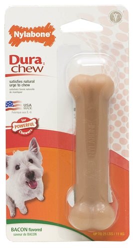 Nylabone Dura Chew Voor Harde Bijters Baconsmaak - Best4pets.nl