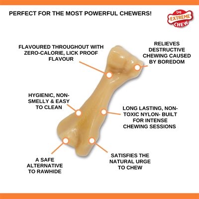 Nylabone Power Chew Harde Bijters Kipsmaak VANAF 23 KG - Best4pets.nl