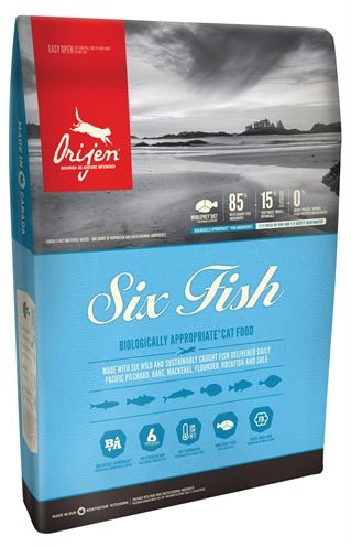 Orijen Whole Prey 6 Fish Cat - Best4pets.nl