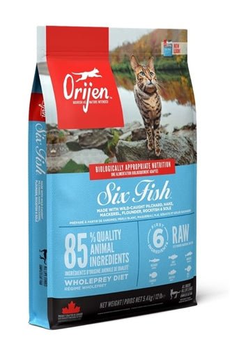 Orijen Whole Prey 6 Fish Cat - Best4pets.nl