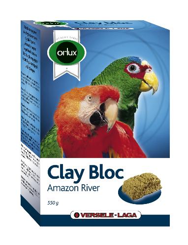 Orlux Klei Blok Papegaai 550 GR - Best4pets.nl