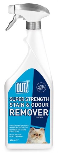 Out! Super Strenght Stain & Odour Remover 500 ML - Best4pets.nl