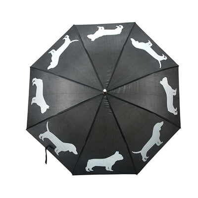 Paraplu Honden Reflecterend / Zwart 85 CM - Best4pets.nl