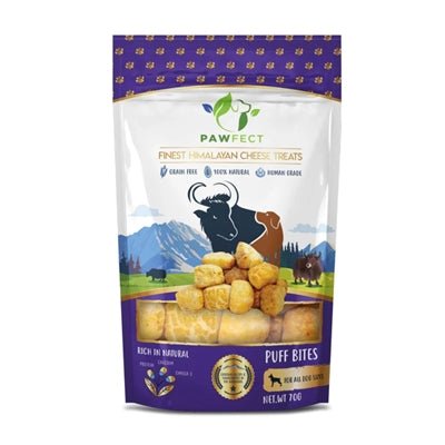 Pawfect Chew Puff Bites 70 GR - Best4pets.nl