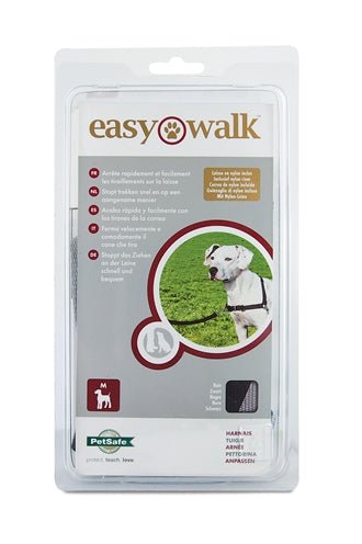 Premier Easy Walk Anti - Trek Tuig Zwart - Best4pets.nl