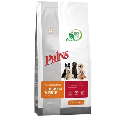 Prins Fit Selection Kip / Rijst - Best4pets.nl