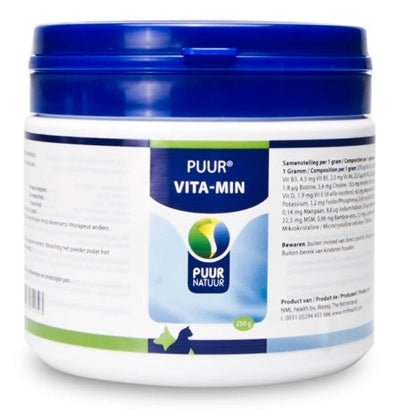 Puur Natuur Vita - Min (Vitaminen En Mineralen) Hond En Kat - Best4pets.nl