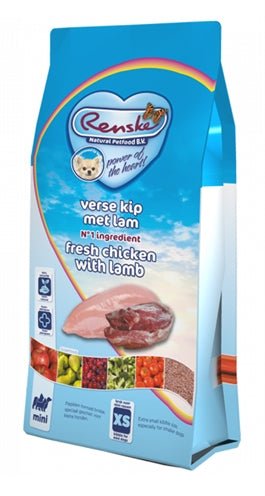 Renske Adult Mini Verse Kip / Lam 2 KG - Best4pets.nl