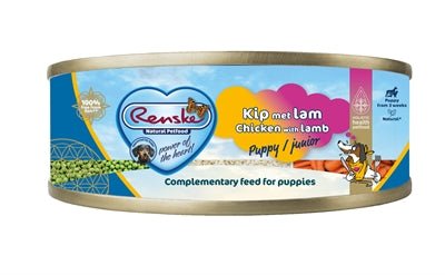 Renske Hond Pup/Junior Vers Vlees Kip / Lam 24X95 GR - Best4pets.nl