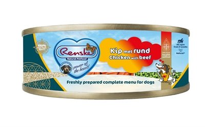 Renske Hond Vers Vlees Kip / Rund 24X95 GR - Best4pets.nl