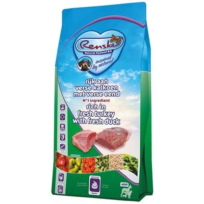 Renske Super Premium Adult Kalkoen / Eend - Best4pets.nl