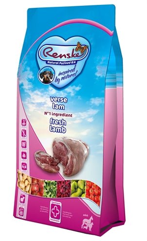 Renske Super Premium Adult Lam Graanvrij - Best4pets.nl