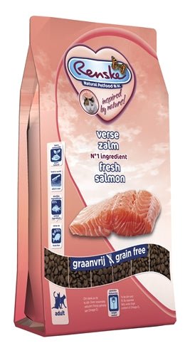 Renske Super Premium Adult Verse Zalm - Best4pets.nl