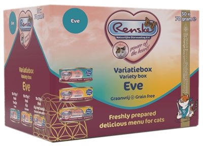 Renske Vers Pate Kat Variatiebox Eve Kip / Kip En Konijn / Tonijn - Best4pets.nl