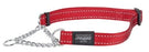 Rogz For Dogs Fanbelt Choker Rood 20 MMX34 - 56 CM - Best4pets.nl