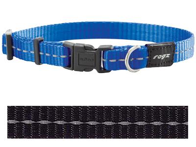 Rogz For Dogs Nitelife Halsband Zwart 11 MMX20 - 32 CM - Best4pets.nl