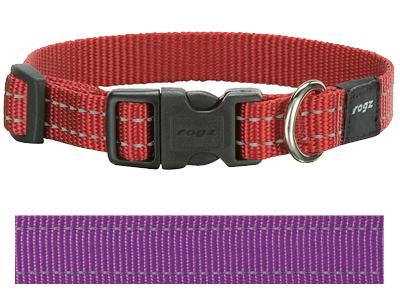 Rogz For Dogs Snake Halsband Paars 16 MMX26 - 40 CM - Best4pets.nl