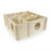 Rosewood Hamster Fun Maze Hout Multiplex 30X30X12 CM - Best4pets.nl