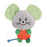 Rosewood Little Nippers Mighty Muis Met Catnip 10,5X10X3,5CM - Best4pets.nl