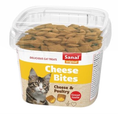 Sanal Cat Cheese Bites Cup 75 GR - Best4pets.nl