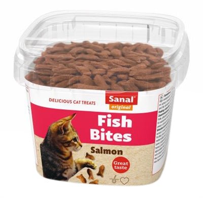 Sanal Cat Fish Bites Cup 75 GR - Best4pets.nl