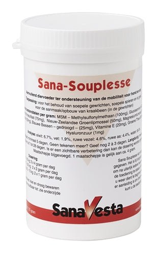 Sanavesta Sana - Vesta Sana - Souplesse - Best4pets.nl