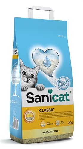 Sanicat Classic Kattenbakvulling 20 LTR - Best4pets.nl