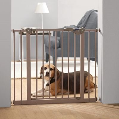 Savic Dog Barrier Afsluithek Met Kleine Deur Grijs - Best4pets.nl