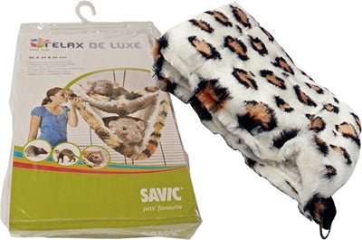 Savic Hangmat Relax Deluxe Imitatiebont Assorti - Best4pets.nl