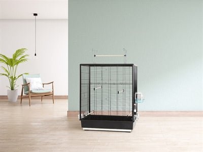 Savic Vogelkooi Primo 60 Open Empire Zwart 80X50X95 CM - Best4pets.nl