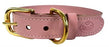 Sazzz Halsband Hond Braveheart Classic Leer Roze - Best4pets.nl