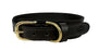 Sazzz Halsband Hond Pioneer Classic Leer Donkerbruin - Best4pets.nl