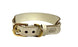 Sazzz Halsband Hond Sweetie Classic Leer Creme - Best4pets.nl