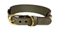 Sazzz Halsband Hond Sweetie Classic Leer Taupe - Best4pets.nl