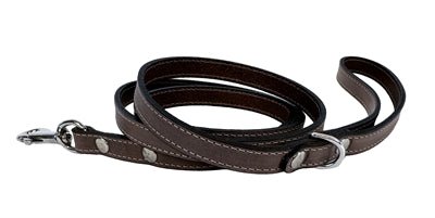 Sazzz Hondenriem Fearless Vintage Leer Bruin - Best4pets.nl