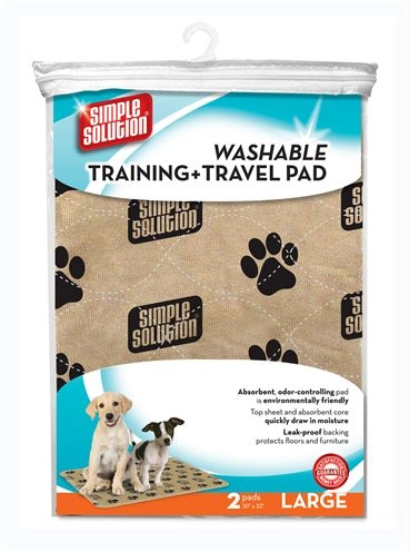 Simple Solution Wasbare Puppy Training Pads 2 ST 76X81 CM - Best4pets.nl