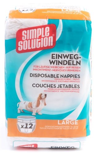 Simple Solution Wegwerp Honden Luier - Best4pets.nl