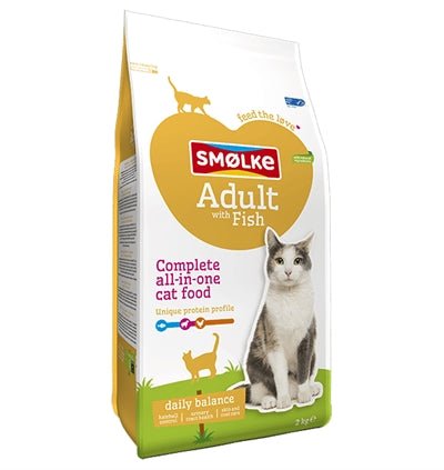 Smolke Cat Adult Fish / Rice - Best4pets.nl